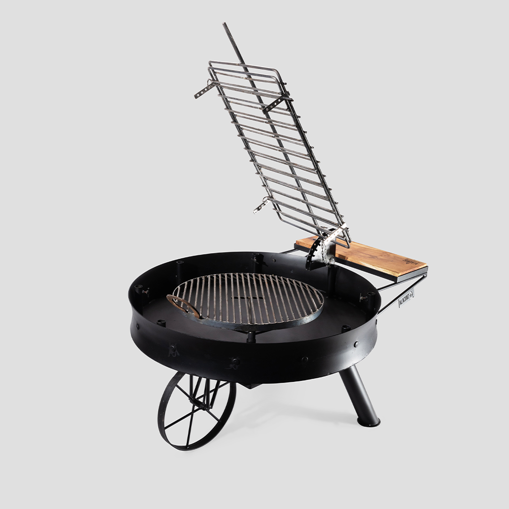wood fire grill