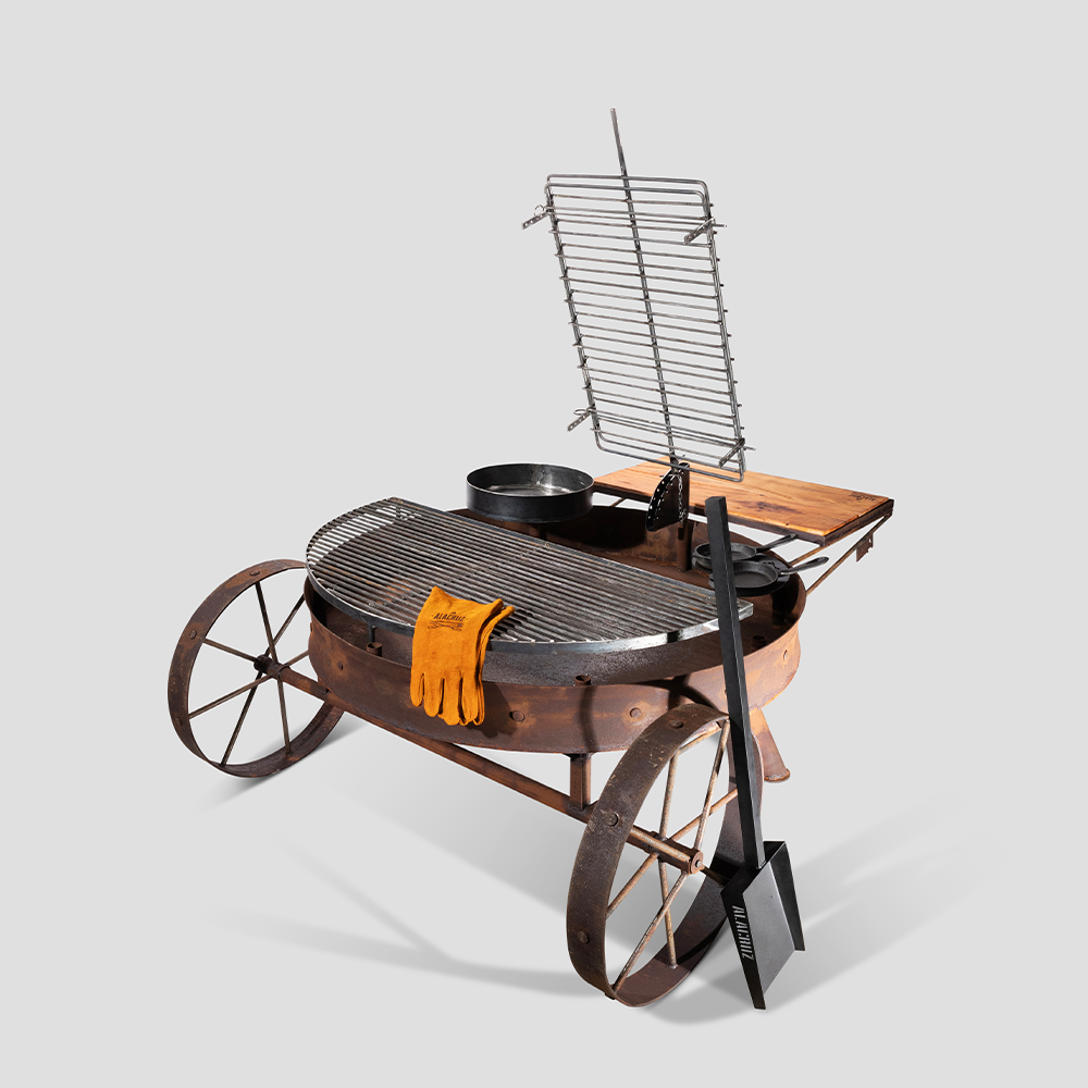 Big Outback open fire grill