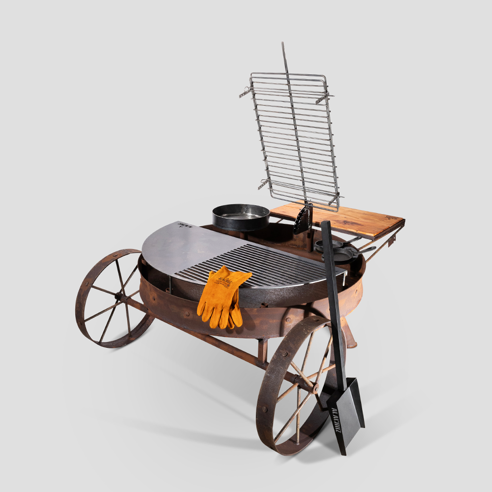 Big Outback open fire grill