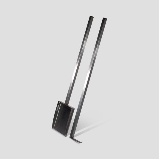 STAINLESS STEEL SHOVEL AND POKER SET
