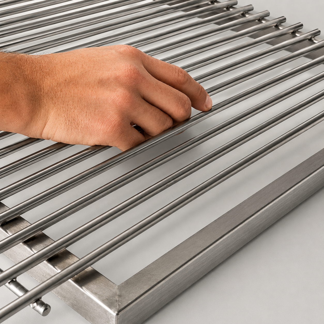 Modular Santa Maria Grill with Stainless Steel Grill