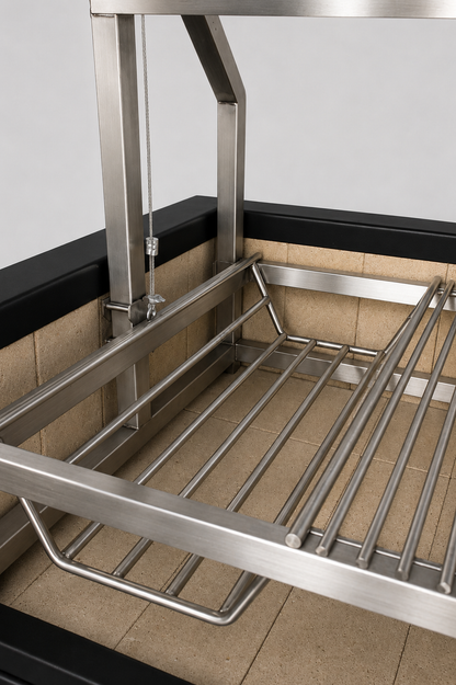Modular Santa Maria Grill with Stainless Steel Grill